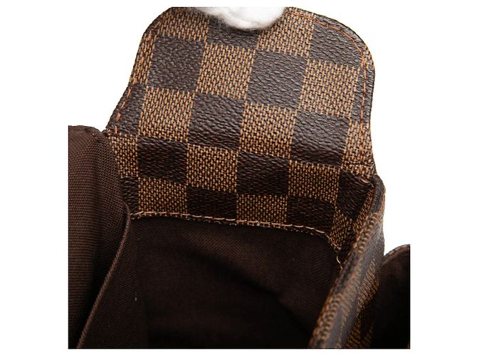 Louis Vuitton Marrone Damier Ebene Broadway - vista 7