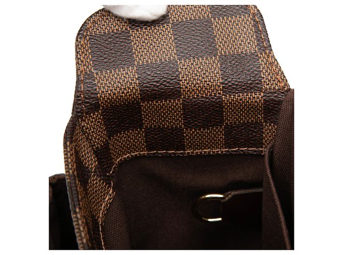 Louis Vuitton Marrone Damier Ebene Broadway - vista 8