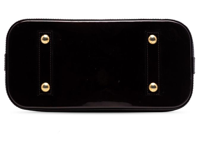 Louis Vuitton Purple Monogram Vernis Alma PM - view 3
