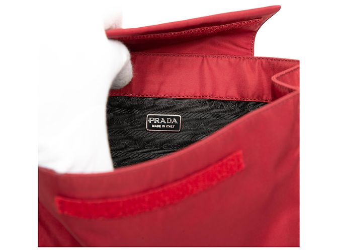 Pochette Prada Red Tessuto Roja - vista 5