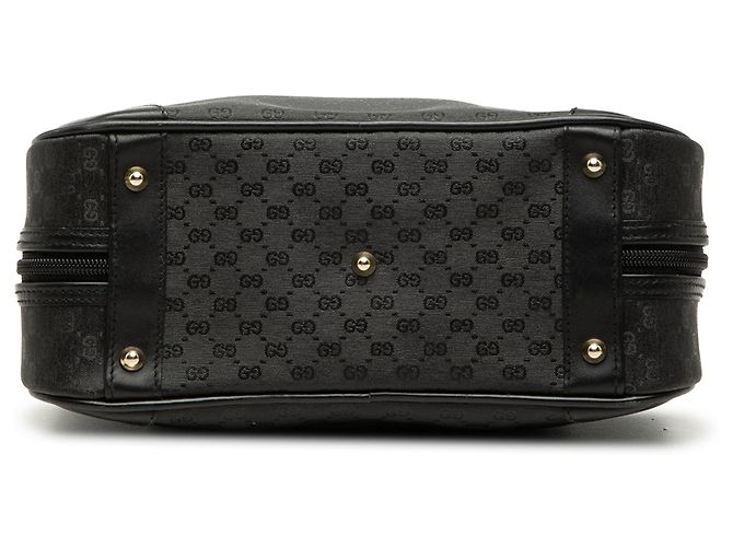 Borsa Gucci Black Micro GG Supreme Nero - vista 3