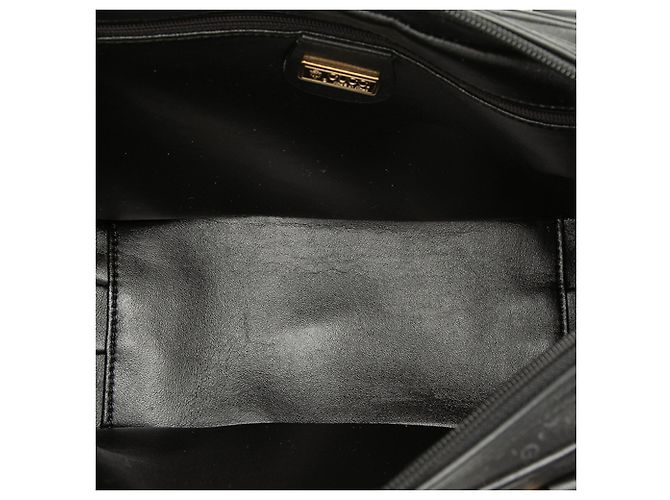 Borsa Gucci Black Micro GG Supreme Nero - vista 4