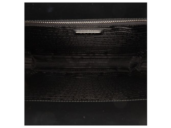 Prada Black Spazzolato Tote Schwarz - Ansicht 4