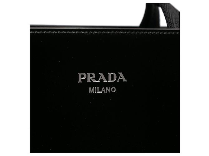 Prada Black Spazzolato Tote Schwarz - Ansicht 6