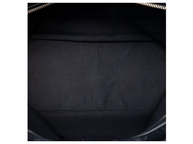 Borsa Dome Gucci Black GG Suede Web Nero - vista 4