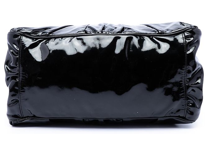 Sac à main Gucci Black Large Patent Hysteria Noir - vue 3