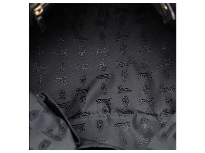 Sac à main Gucci Black Large Patent Hysteria Noir - vue 4