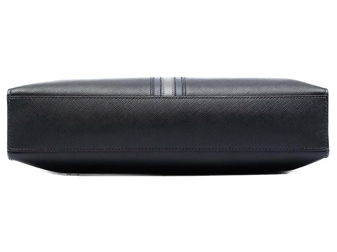 Prada Black Saffiano Lux Tote Schwarz - Ansicht 3