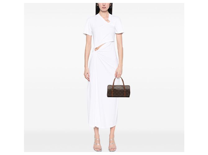 Louis Vuitton Marrone Monogram Papillon 26 - vista 7