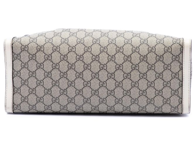 Padlock Tote Gucci Beige Medium GG Supreme con lucchetto - vista 3