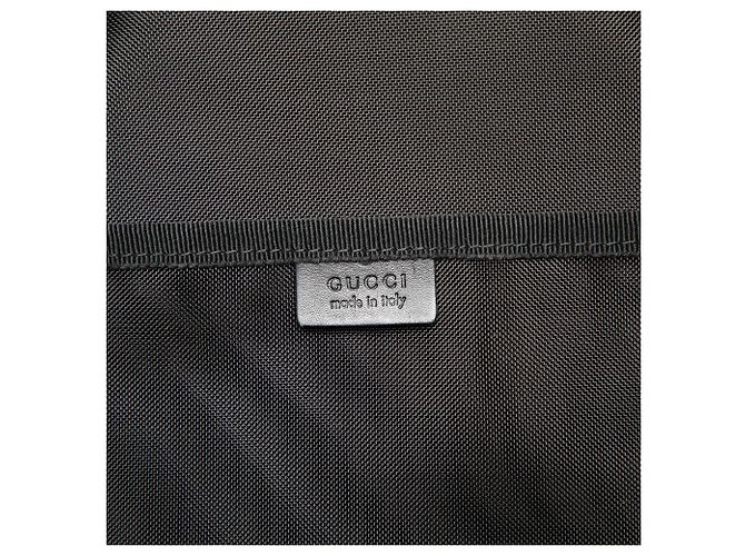 Gucci Tote aus schwarzem Canvas mit G-Monogramm - Ansicht 5