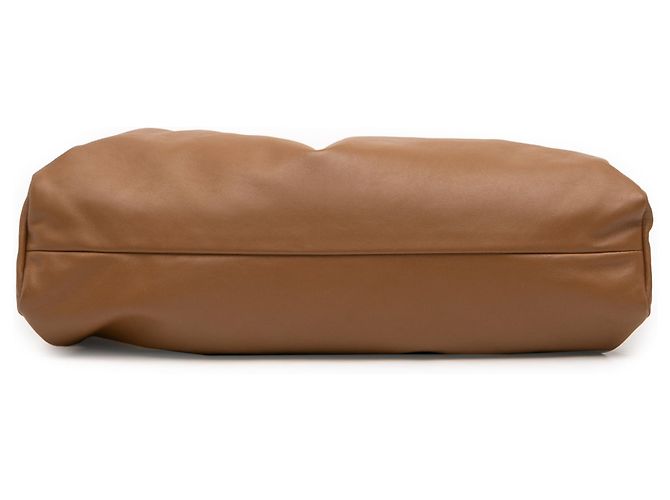 Bottega Veneta Shoulder Pouch in agnello marrone - vista 3