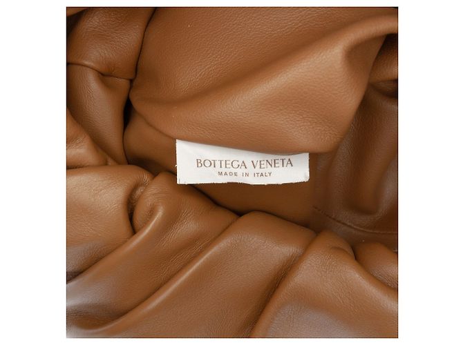 Bottega Veneta Shoulder Pouch in agnello marrone - vista 6