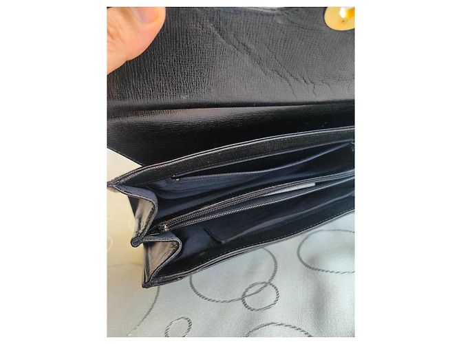 Autre Marque Les Sacs Adam Tokyo Borsa a mano in pelle testurizzata nera Nero - vista 13