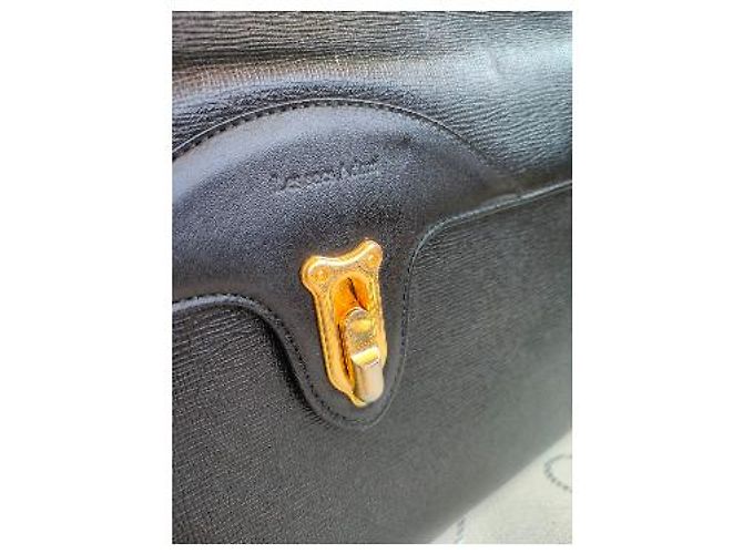 Autre Marque Les Sacs Adam Tokyo Borsa a mano in pelle testurizzata nera Nero - vista 16