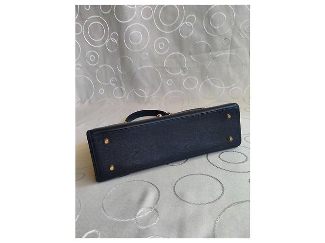 Autre Marque Les Sacs Adam Tokyo Borsa a mano in pelle testurizzata nera Nero - vista 8