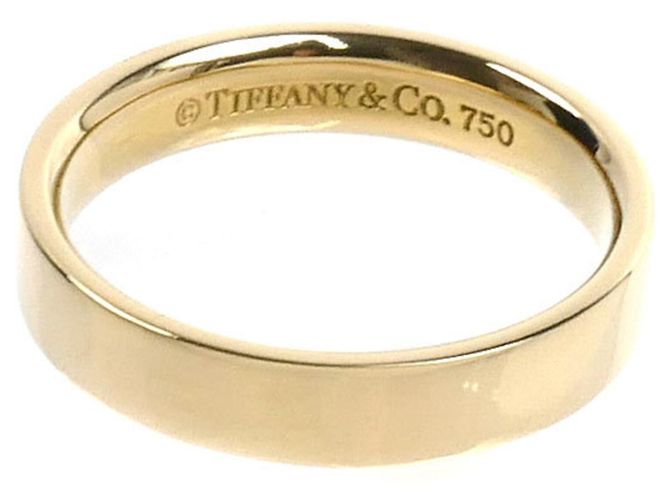 Tiffany & Co Tiffany Ring aus 18K Gelbgold mit flachem Profil - Ansicht 3
