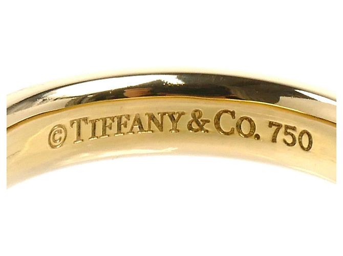 Tiffany & Co Tiffany Ring aus 18K Gelbgold mit flachem Profil - Ansicht 5