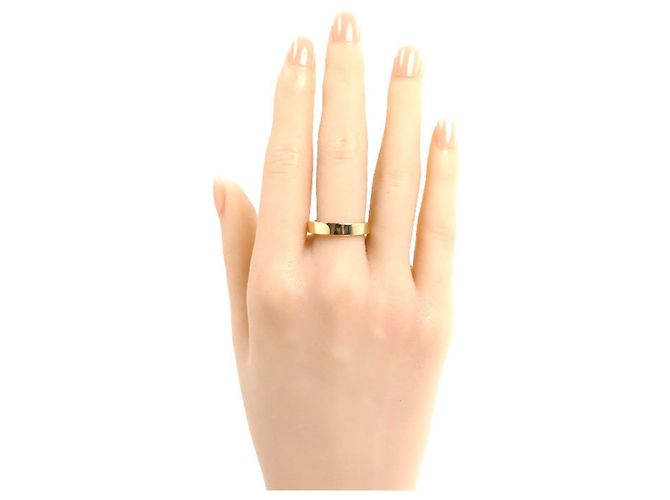 Tiffany & Co Tiffany Ring aus 18K Gelbgold mit flachem Profil - Ansicht 7