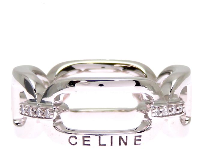 Diamond Céline Anello in Oro Bianco 750 e Diamanti da Donna Celine - vista 4