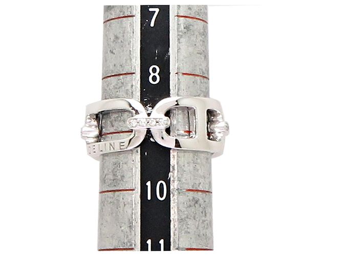 Diamond Céline Anello in Oro Bianco 750 e Diamanti da Donna Celine - vista 6