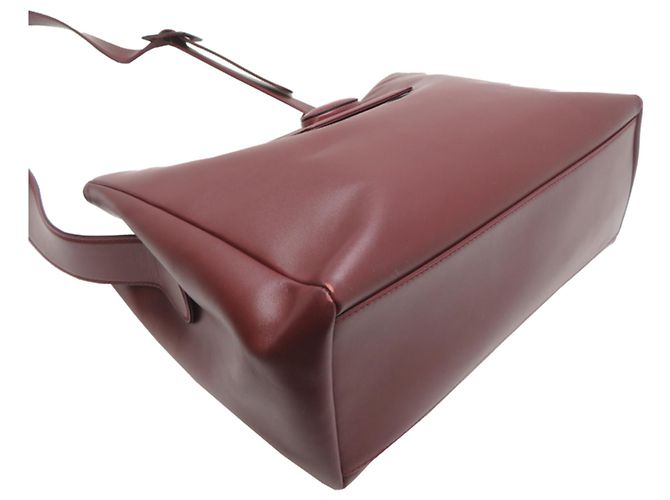 Borsa a tracolla da donna Cartier Must Line Rosso Bordò - vista 3