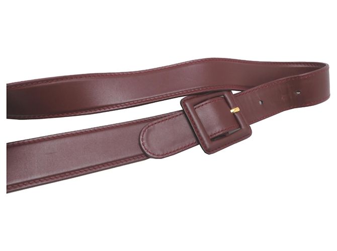 Borsa a tracolla da donna Cartier Must Line Rosso Bordò - vista 5