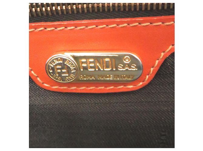 Borsa Mini Boston Fendi - Usato Marrone - vista 7