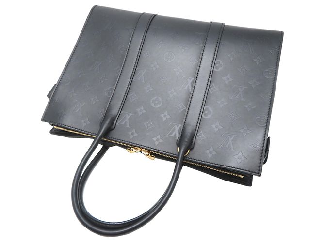 Borsa Louis Vuitton Verité Tote GM Nero - vista 4