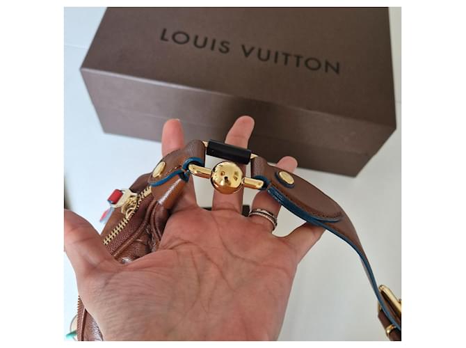 Marsupio Louis Vuitton Monogram Empreinte Marrone - vista 10
