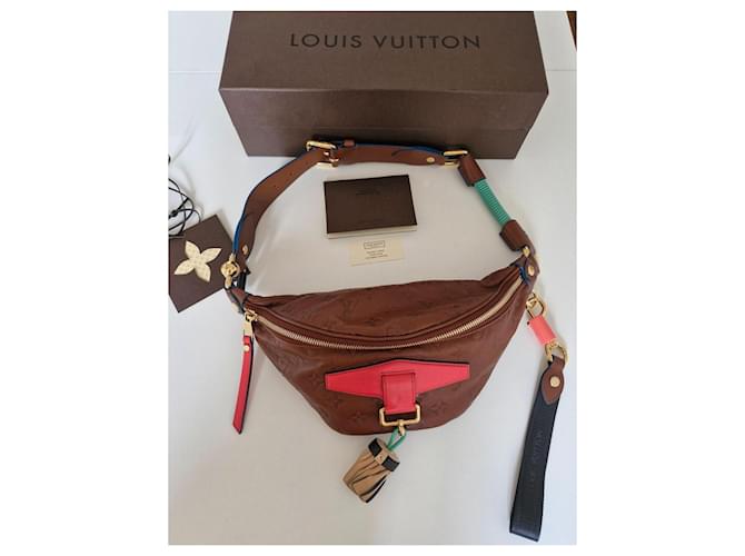 Marsupio Louis Vuitton Monogram Empreinte Marrone - vista 2
