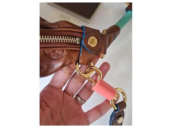 Marsupio Louis Vuitton Monogram Empreinte Marrone - vista 7