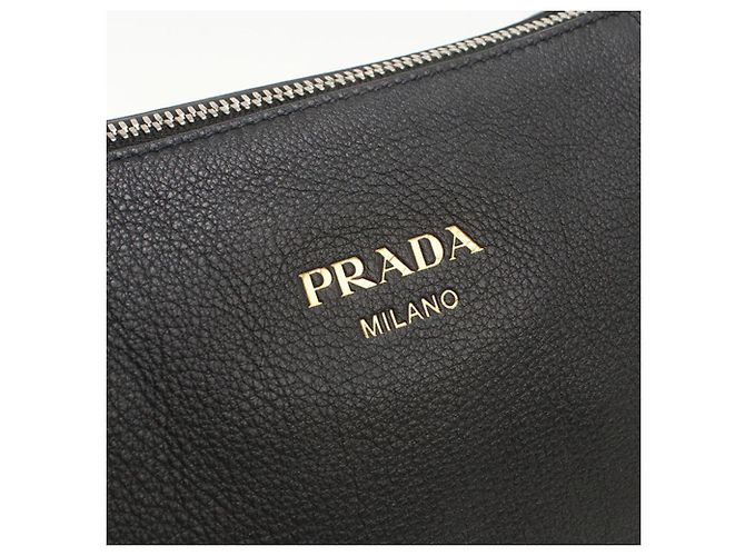 Borsa a tracolla nera da uomo Prada Nero - vista 4