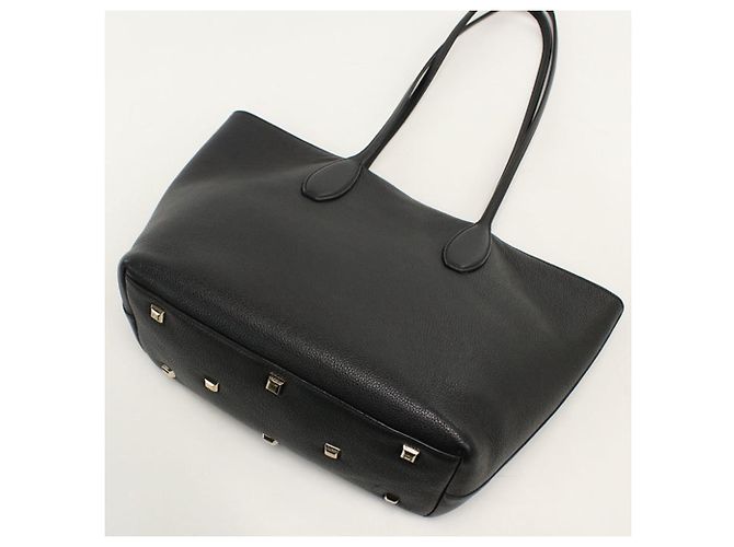 Borsa Tote in pelle di vitello nera Salvatore Ferragamo - vista 2
