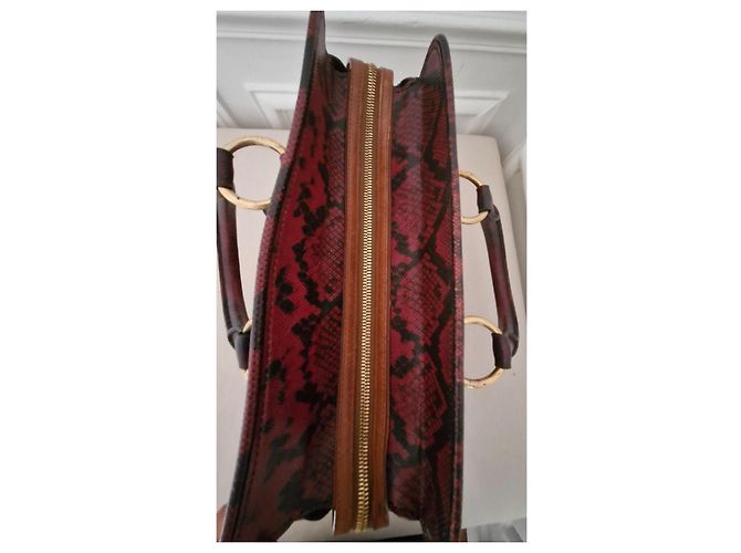 Louis Vuitton Borsa Jokes Moncrazy Marrone Rosa Rosso - vista 10