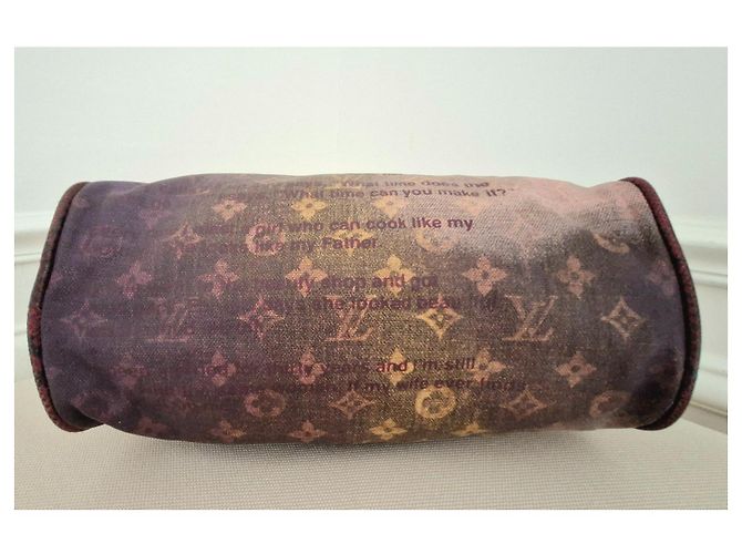 Louis Vuitton Borsa Jokes Moncrazy Marrone Rosa Rosso - vista 11