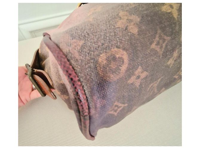 Louis Vuitton Borsa Jokes Moncrazy Marrone Rosa Rosso - vista 13