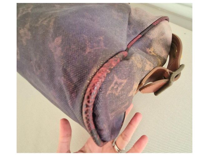 Louis Vuitton Borsa Jokes Moncrazy Marrone Rosa Rosso - vista 14