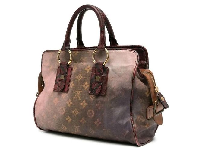 Louis Vuitton Borsa Jokes Moncrazy Marrone Rosa Rosso - vista 2