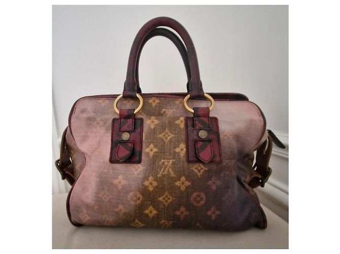 Louis Vuitton Borsa Jokes Moncrazy Marrone Rosa Rosso - vista 6