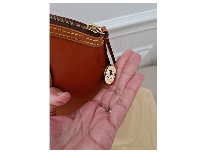 Louis Vuitton Lockit Borsa in pelle Nomad Marrone - vista 5