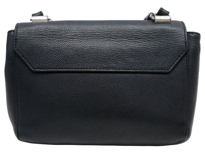BORSA LOUIS VUITTON LOCKME II BB M51200 PELLE NERA TRACULLA HANDBAG Nero - vista 2