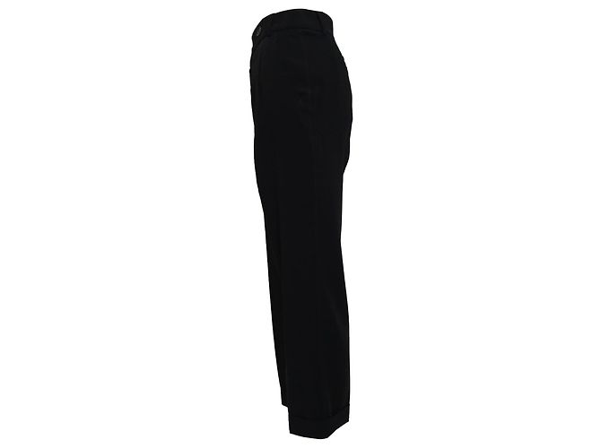 Max Mara Weekend Hose aus Polyester in Schwarz - Ansicht 2