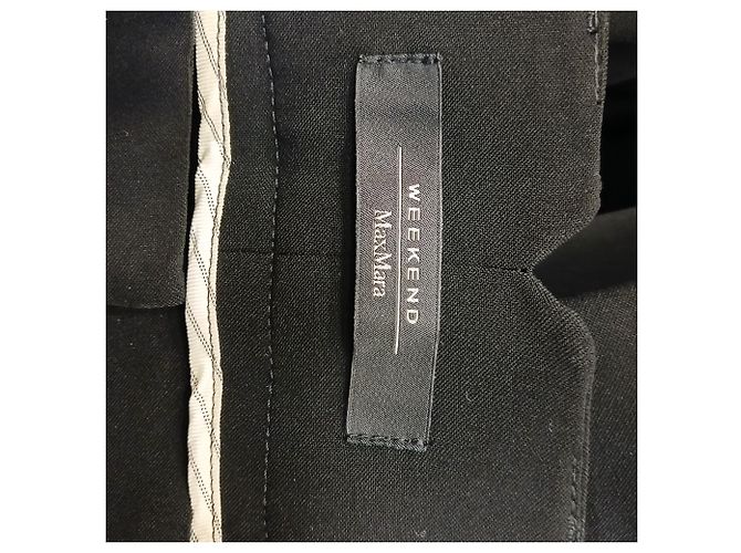 Max Mara Weekend Hose aus Polyester in Schwarz - Ansicht 4