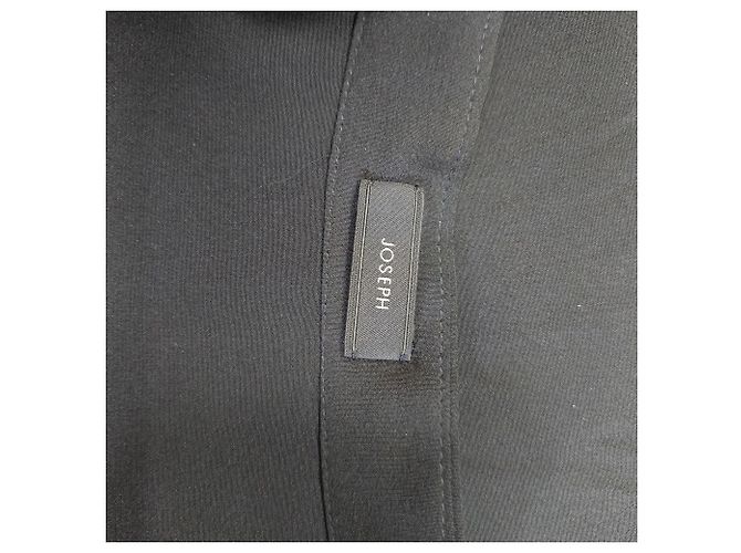 Joseph Mini Hemdkleid aus schwarzer Seide - Ansicht 4