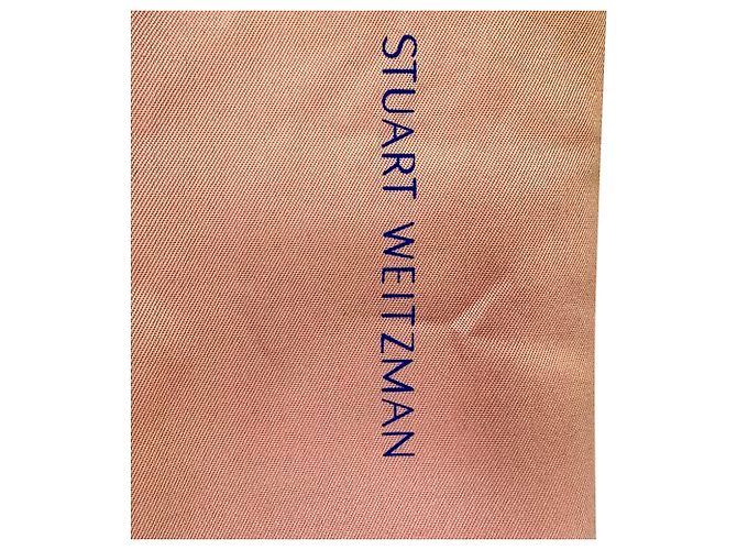 Sneakers Stuart Weitzman in pelle multicolore con accento in tweed - vista 13
