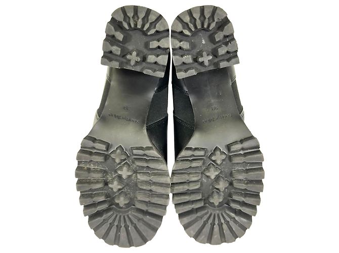 Stivaletti Chelsea Mallory in pelle nera lucida See by Chloé Nero - vista 7