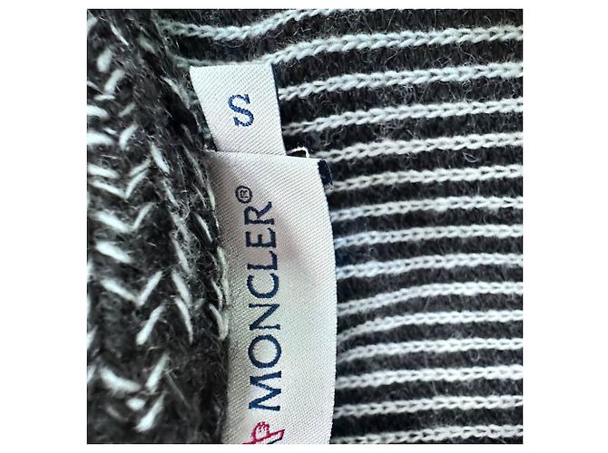 Moncler Daunenjacke aus Tweed mit Mehrfarben-Print aus Polyamid - Ansicht 3
