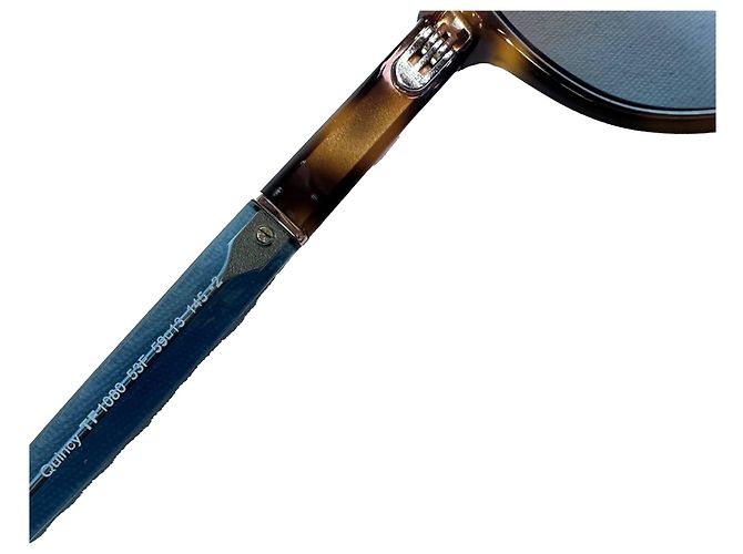 Gafas de sol Tom Ford Quincy 59MM Pilot en acetato marrón Castaño - vista 6