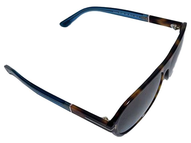 Gafas de sol Tom Ford Quincy 59MM Pilot en acetato marrón Castaño - vista 8
